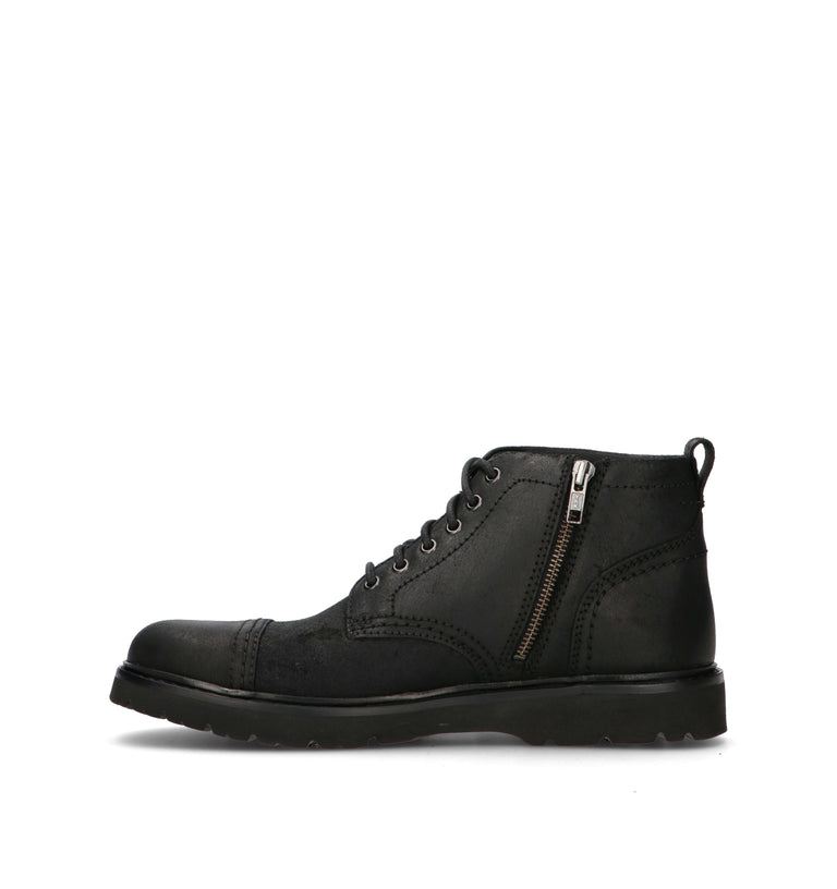 CLARKS ESSENTIALS WELTRIDGE ZIP Polacco uomo nero in pelle