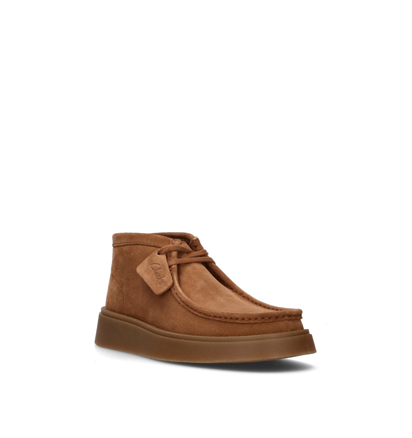 CLARKS CORE TORVIEW HI Polacco uomo marrone in suede