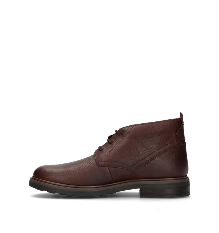 CLARKS CORE NEWFORD MID WP Polacco uomo marrone in pelle