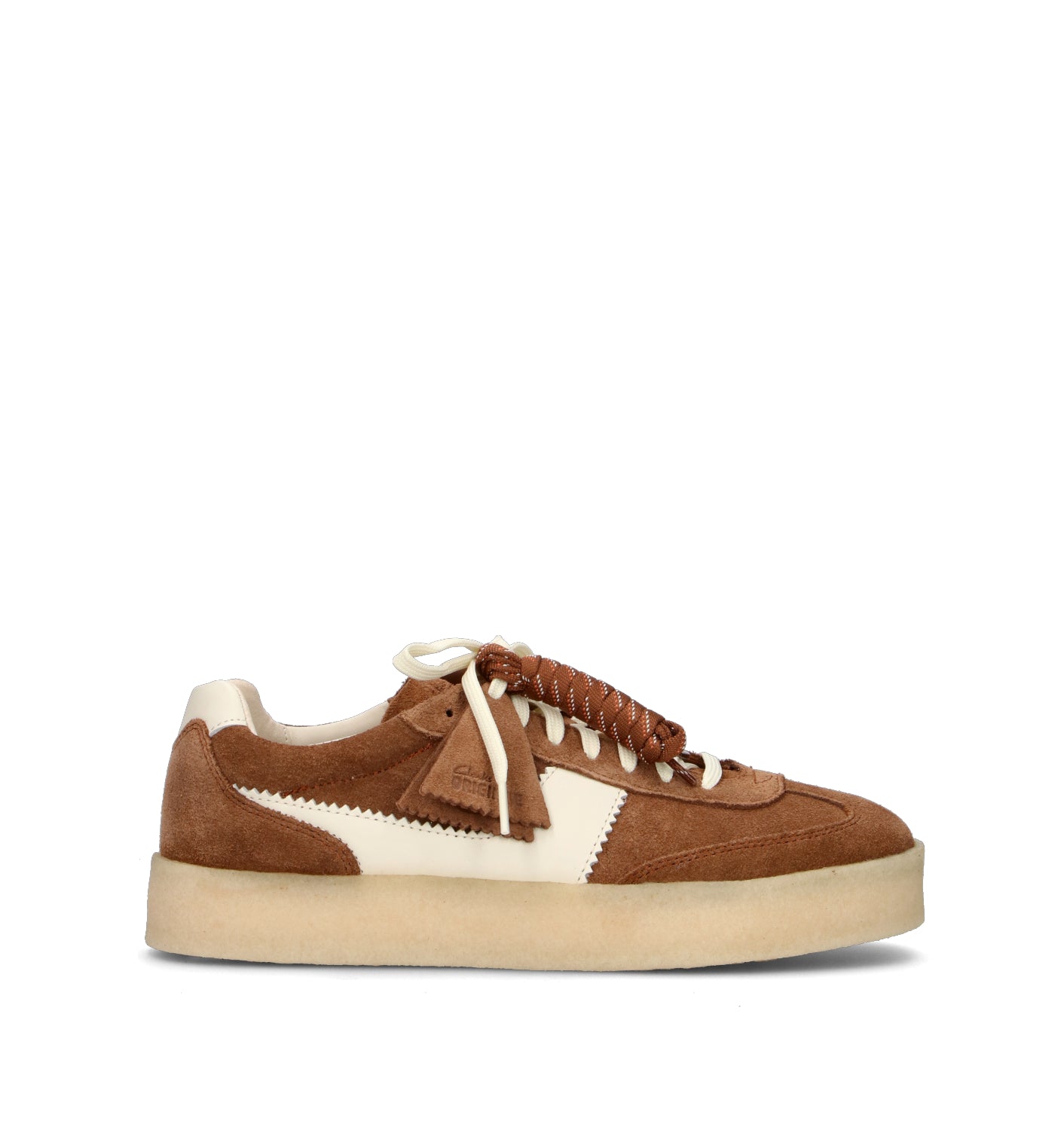 CLARKS ORIGINALS TOR 80 Sneaker uomo marrone in suede