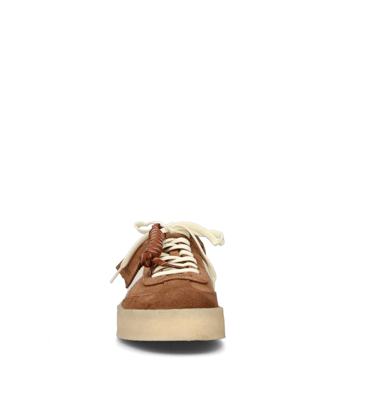 CLARKS ORIGINALS TOR 80 Sneaker uomo marrone in suede