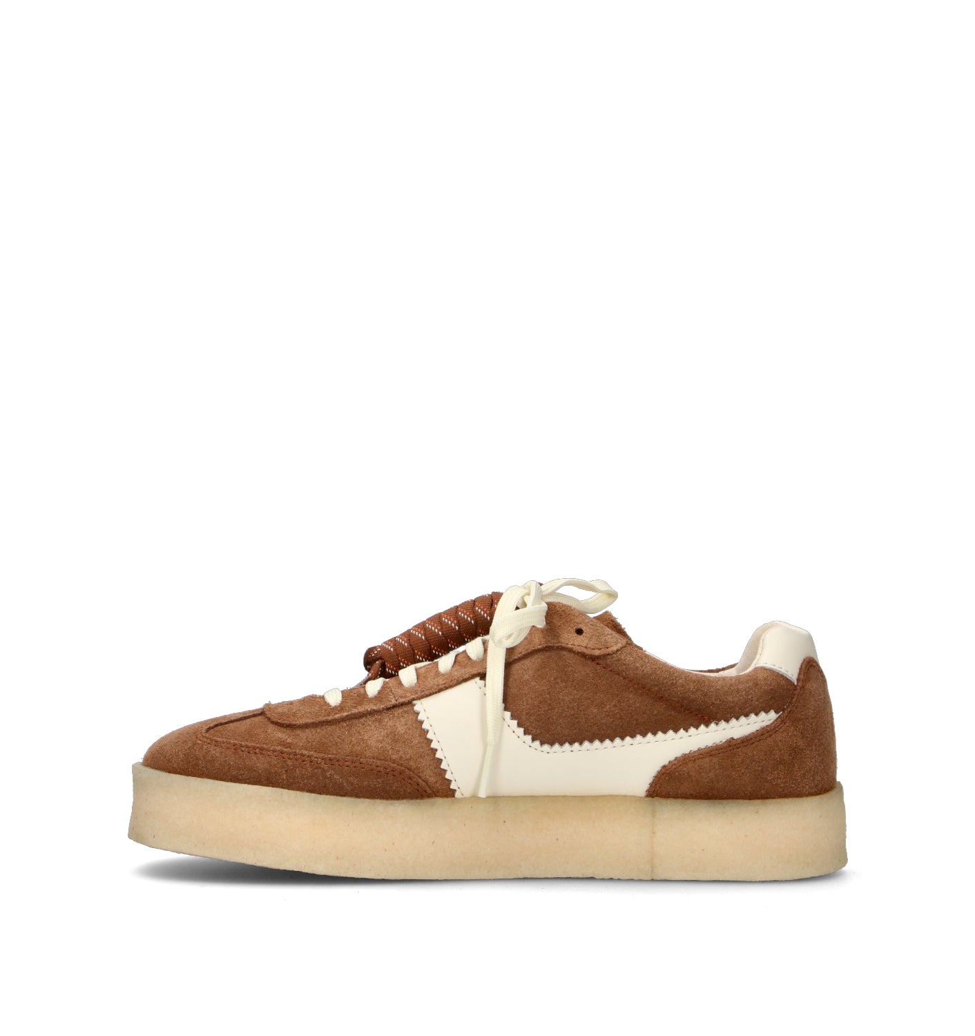 CLARKS ORIGINALS TOR 80 Sneaker uomo marrone in suede