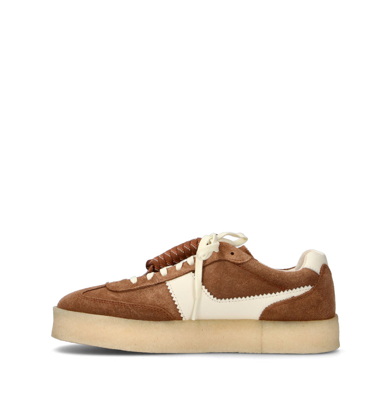 CLARKS ORIGINALS TOR 80 Sneaker uomo marrone in suede