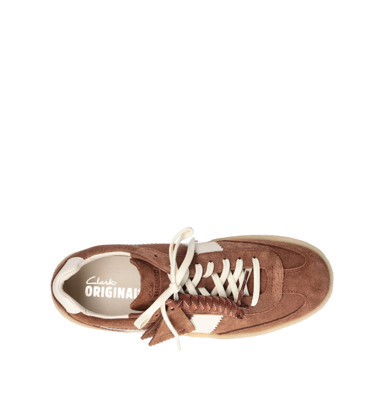 CLARKS ORIGINALS TOR 80 Sneaker uomo marrone in suede