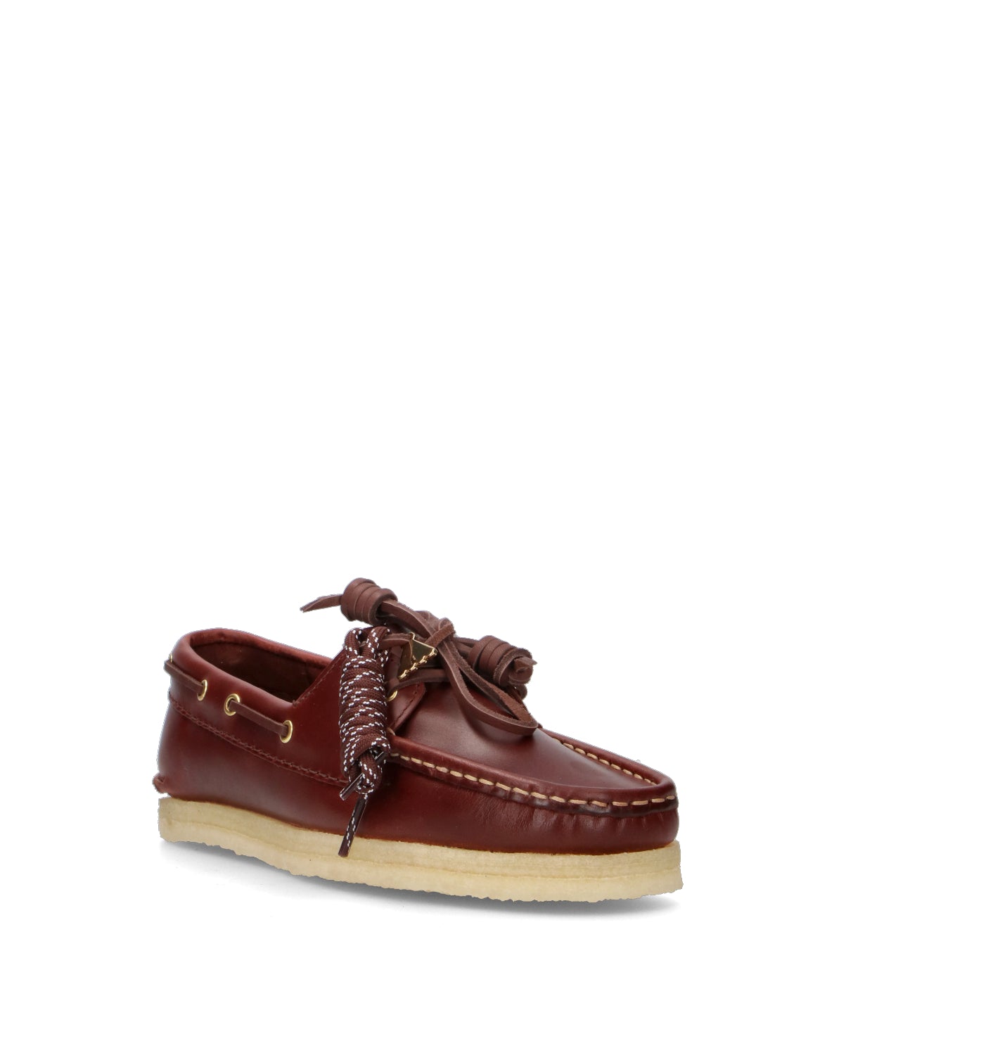 CLARKS ORIGINALS GODNEY BOAT Scarpa barca donna marrone in pelle