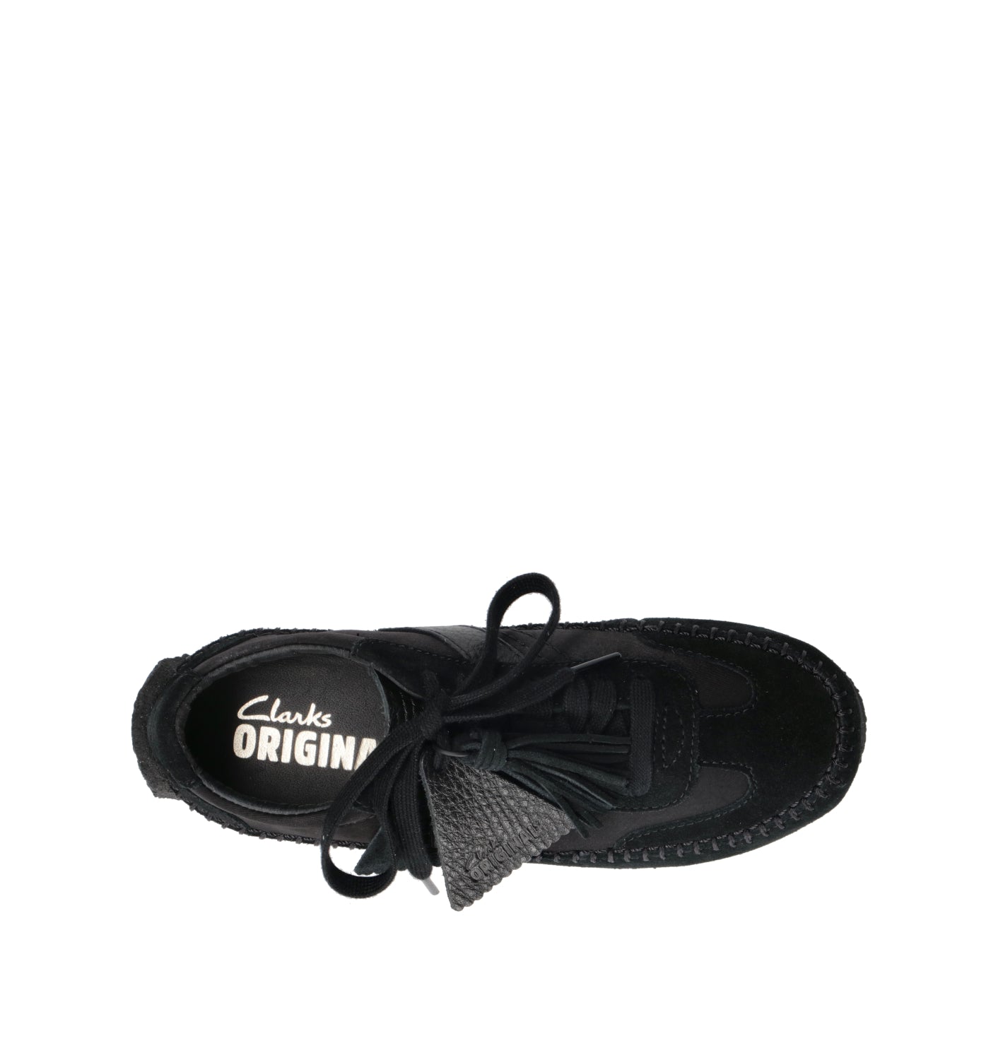 CLARKS ORIGINALS TOR LOW Sneaker donna nera