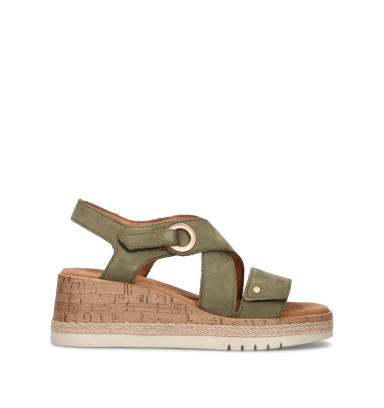 CLARKS CORE KIDIKI SUN Sandalo donna salvia in nabuk