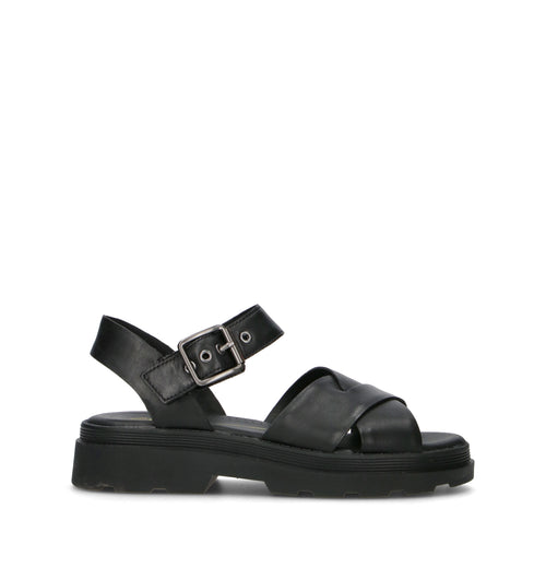 CLARKS CORE ORINOCO3 CROSS Sneaker donna nera in pelle