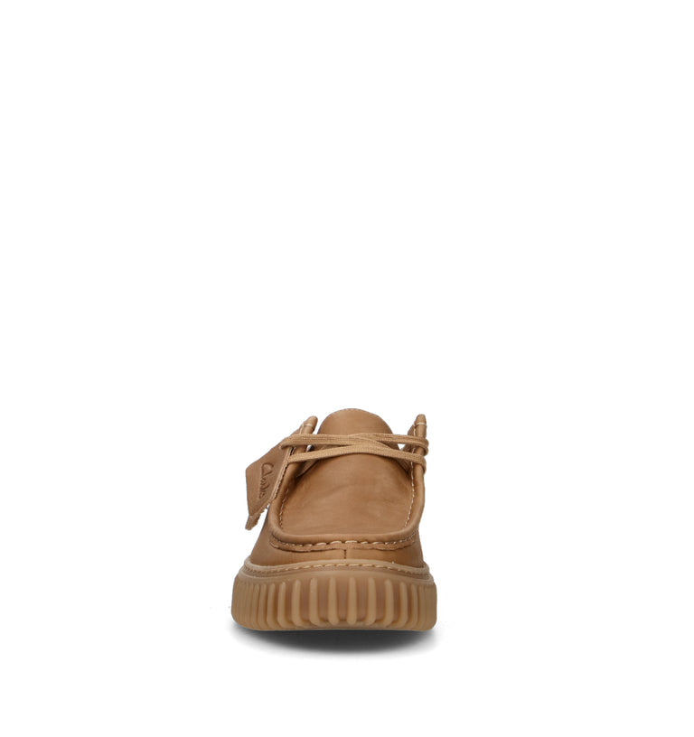 CLARKS CORE TORHILL LO Mocassino uomo beige in pelle