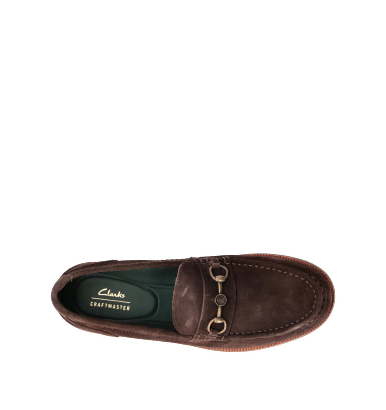 CLARKS CORE CRAFTJAMES LT Mocassino uomo marrone in suede