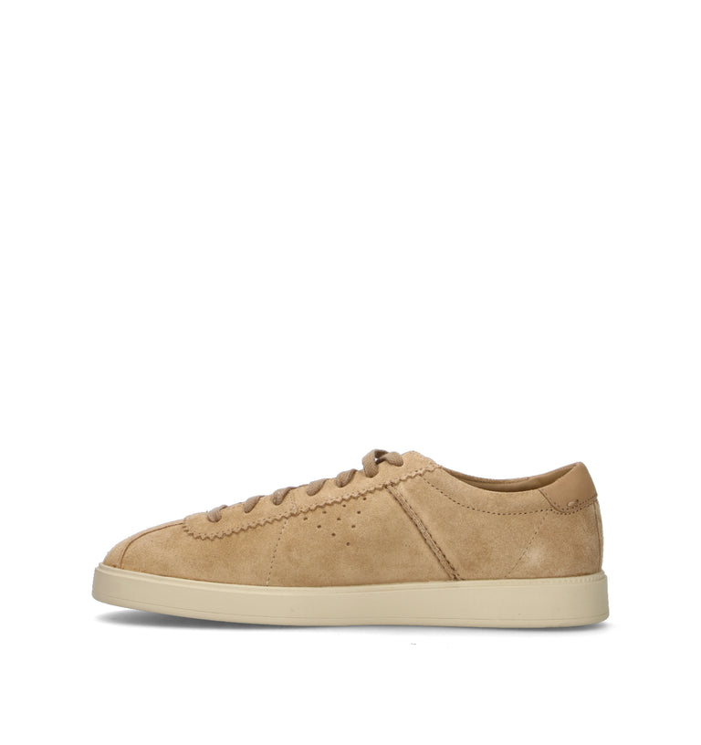 CLARKS CORE LOCKFORD LACE Sneaker uomo beige in suede
