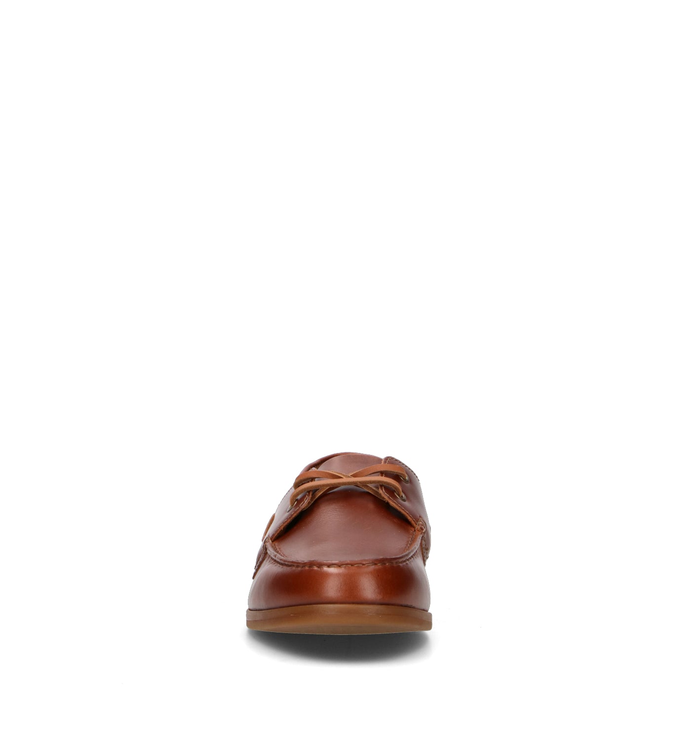 CLARKS CORE CHARMOUTH LACE Scarpa barca uomo marrone in pelle