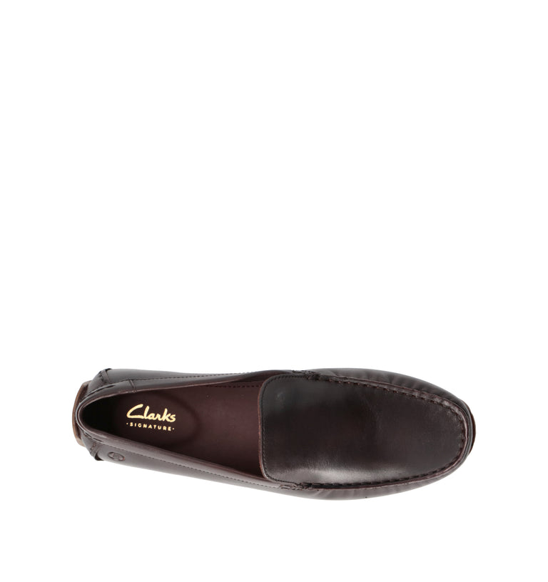 CLARKS CORE CORSLEY PLAIN Mocassino uomo marrone in pelle