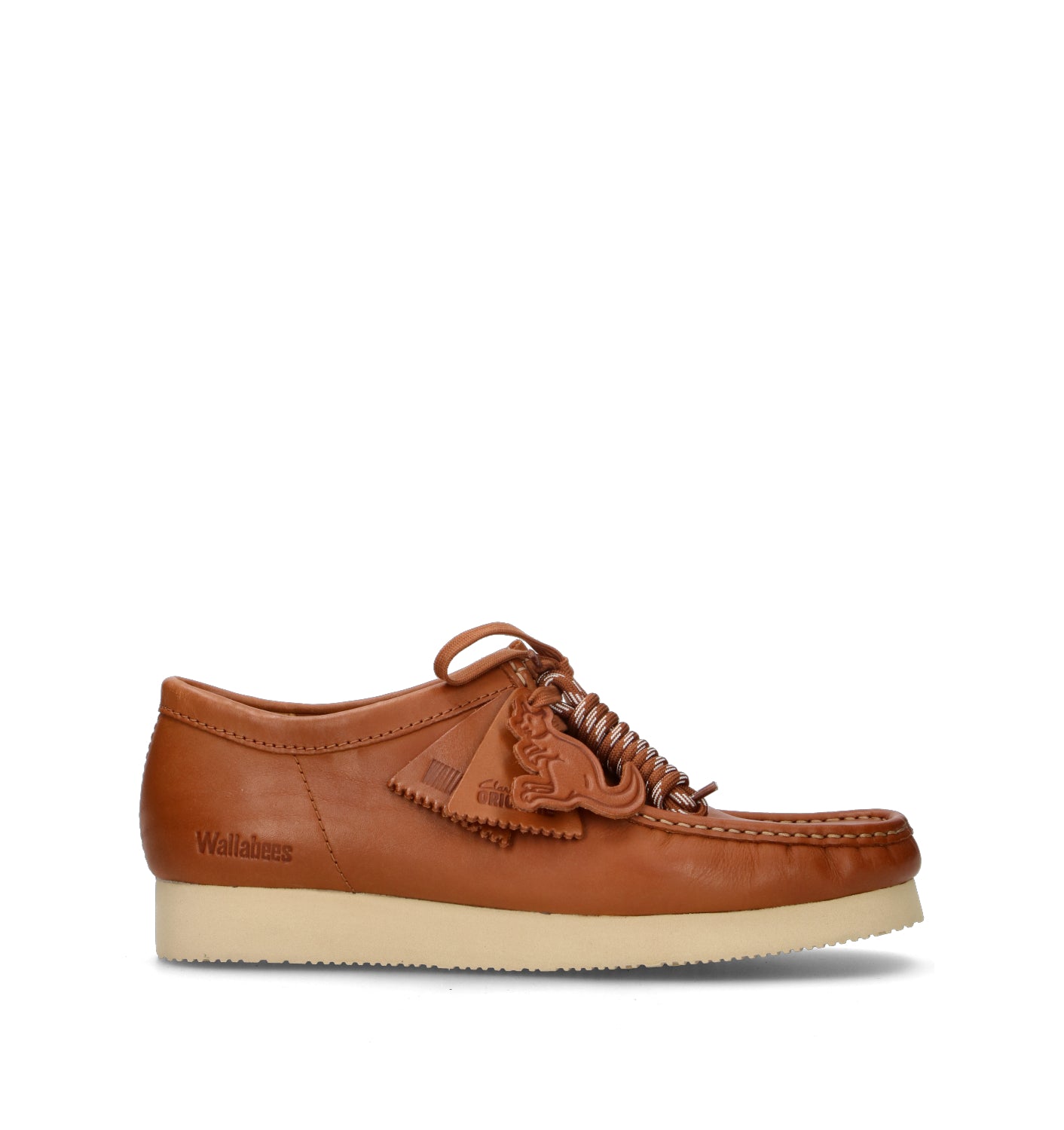CLARKS ORIGINALS WALLABEE 2604 Mocassino uomo marrone in pelle