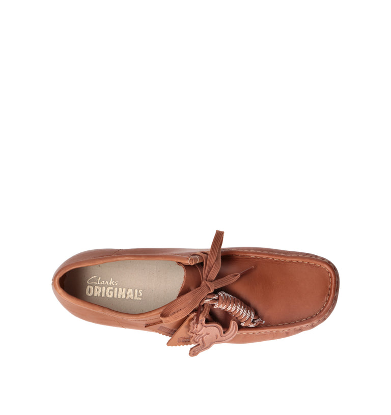 CLARKS ORIGINALS WALLABEE 2604 Mocassino uomo marrone in pelle