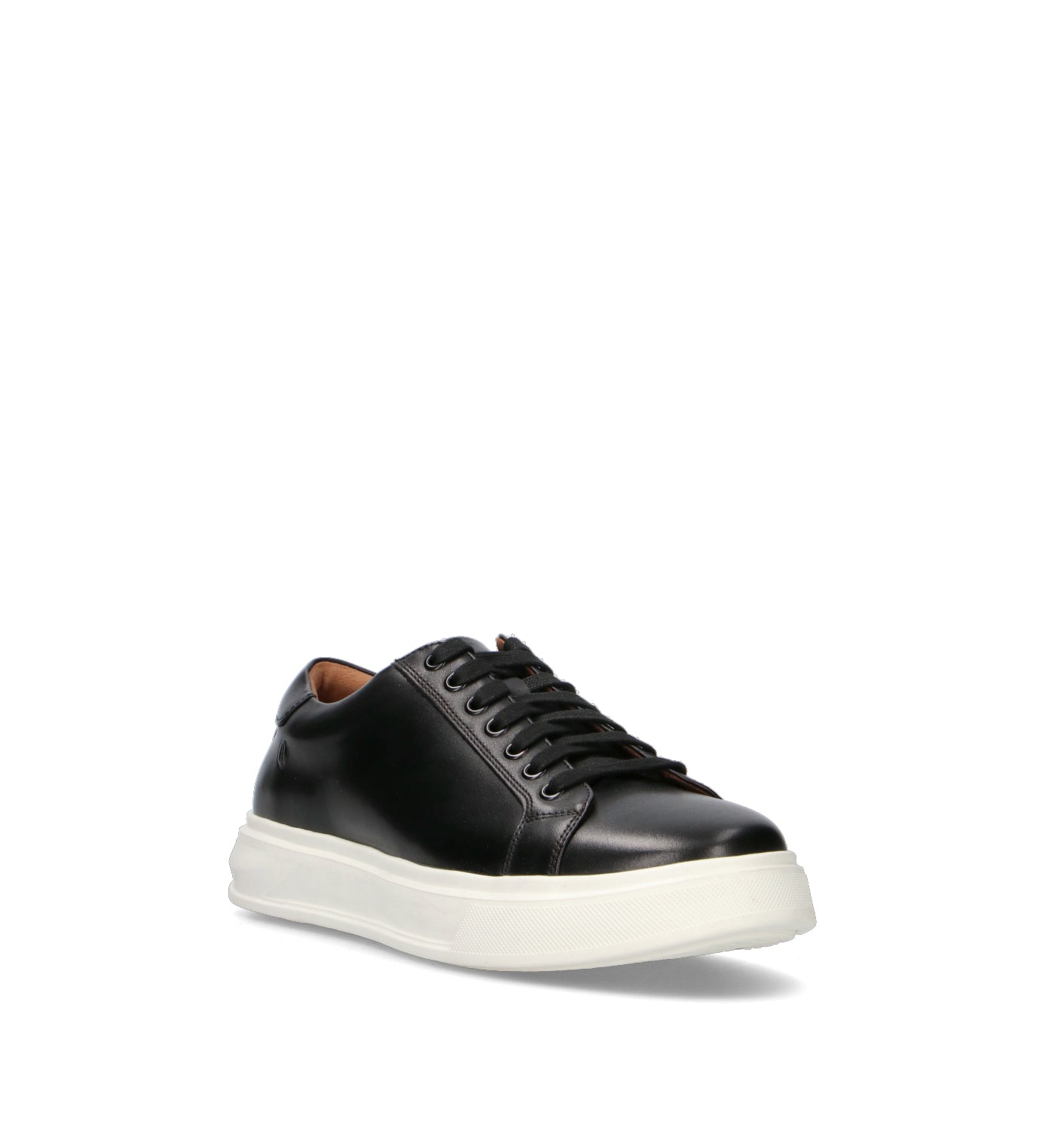CLARKS CORE GOSWELL TIE Sneaker uomo nera in pelle