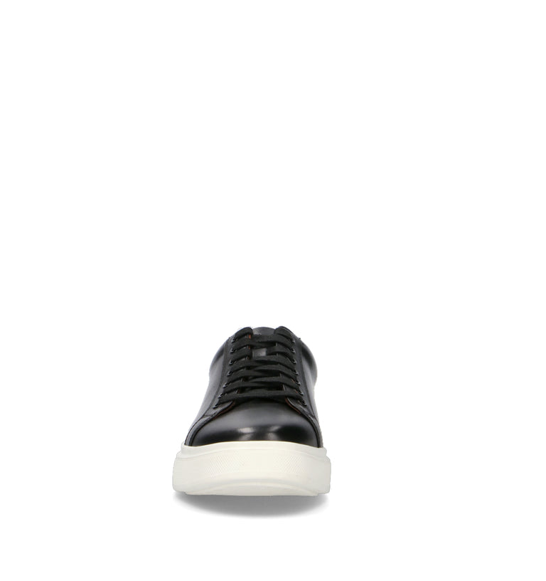 CLARKS CORE GOSWELL TIE Sneaker uomo nera in pelle