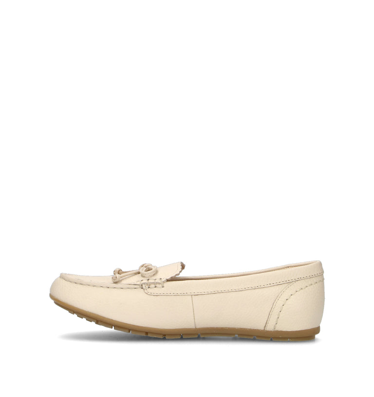 CLARKS ESSENTIALS ELLIOTTE SAIL Mocassino donna crema in pelle