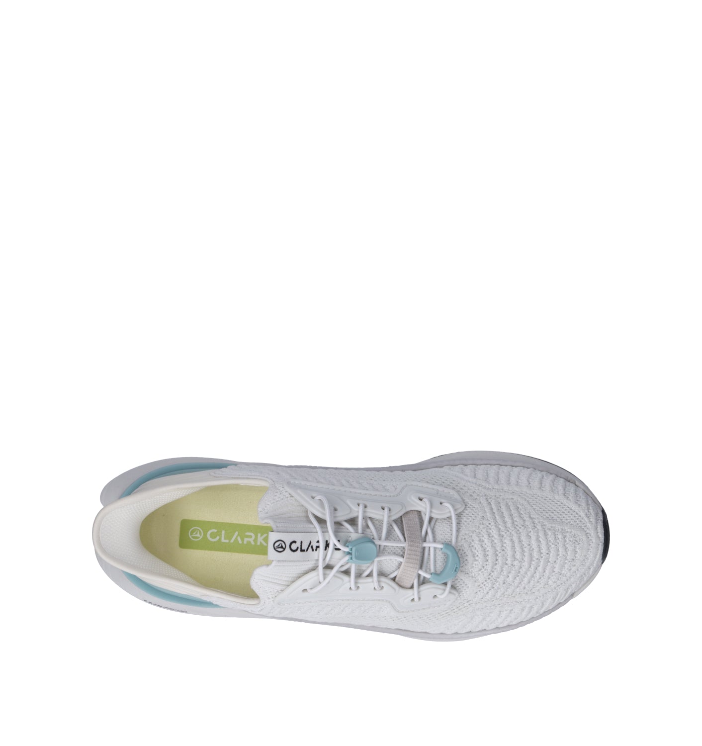 CLARKS CORE PACE RISE Sneaker uomo bianca