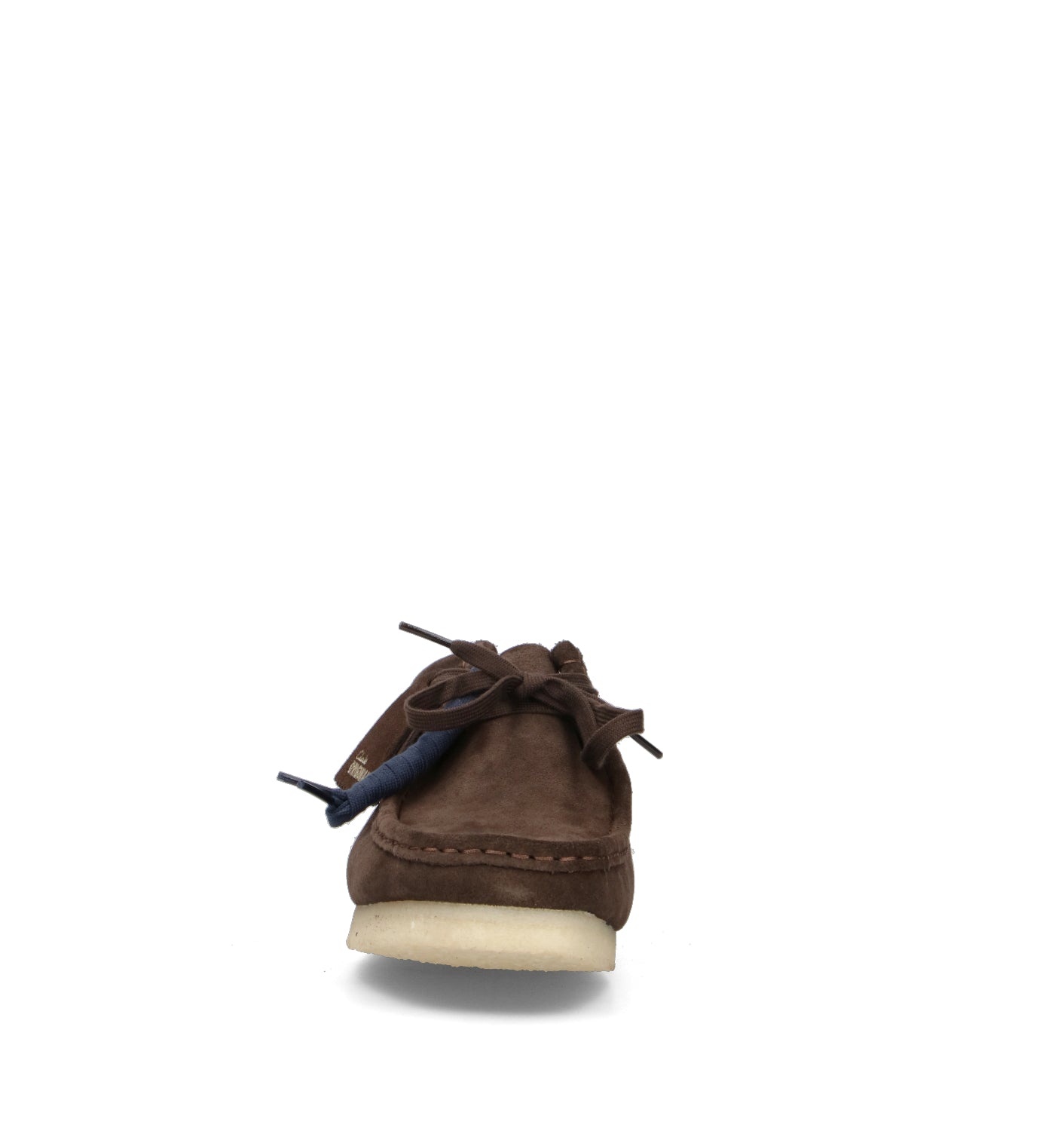 CLARKS ORIGINALS WALLABEE Mocassino uomo marrone in suede