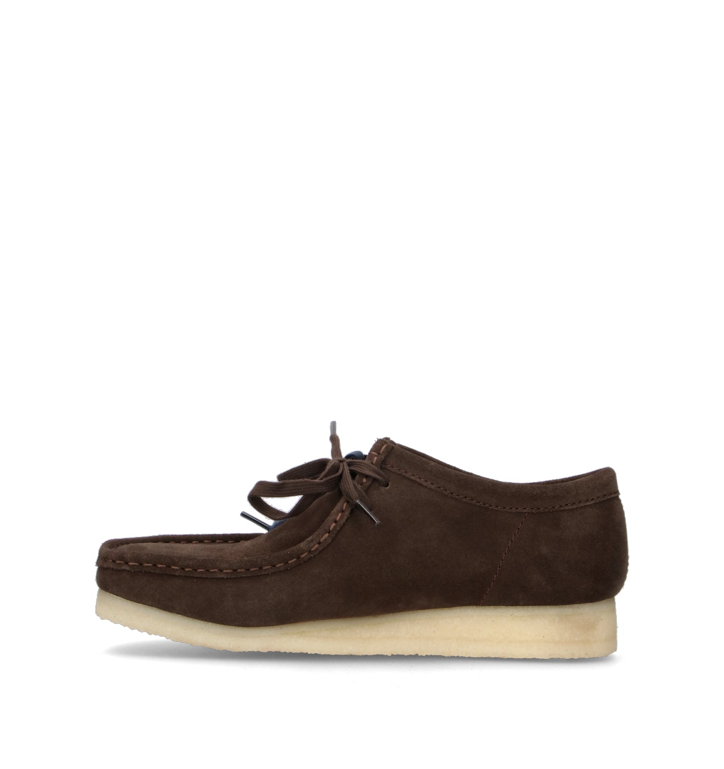 CLARKS ORIGINALS WALLABEE Mocassino uomo marrone in suede
