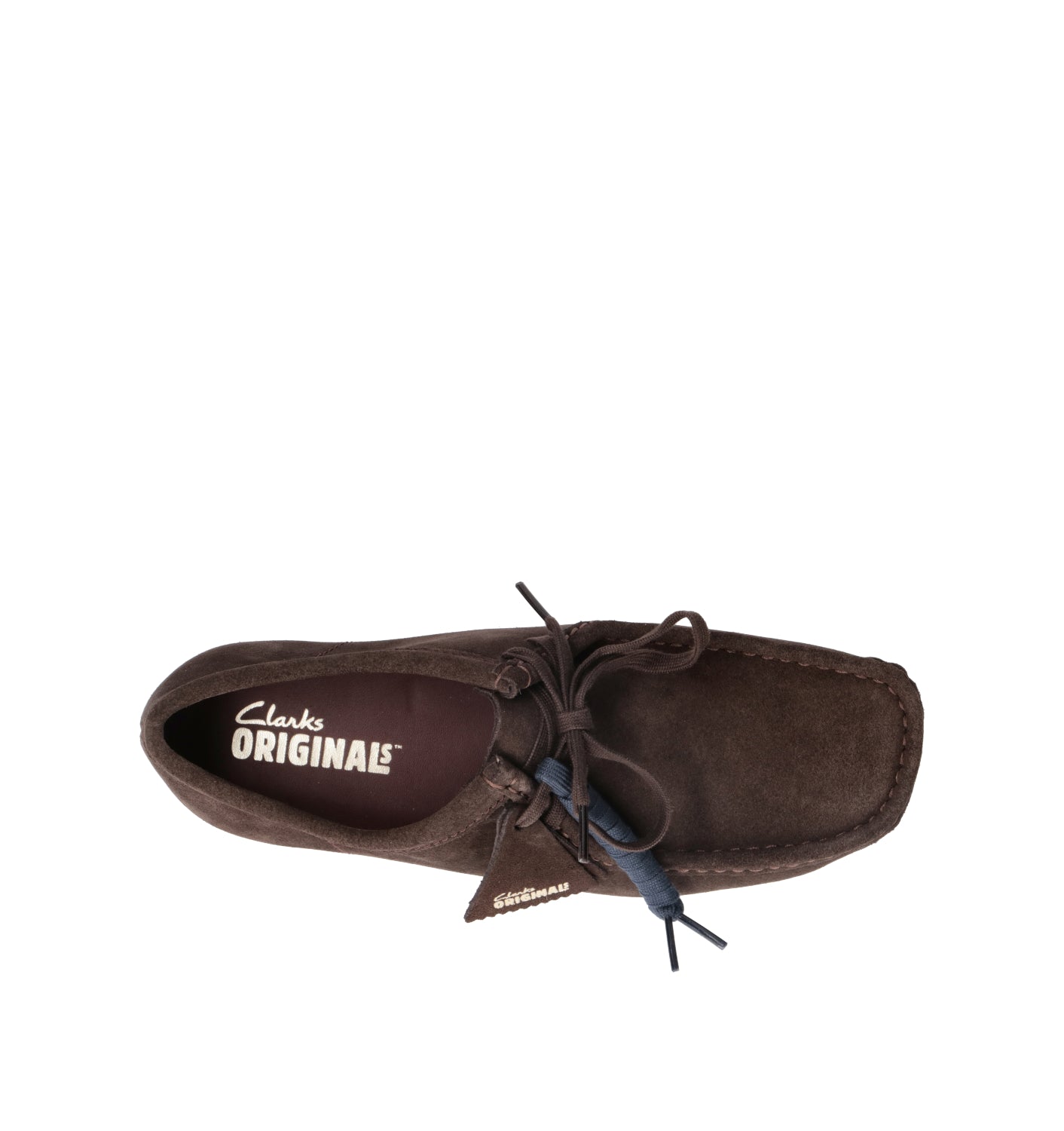 CLARKS ORIGINALS WALLABEE Mocassino uomo marrone in suede