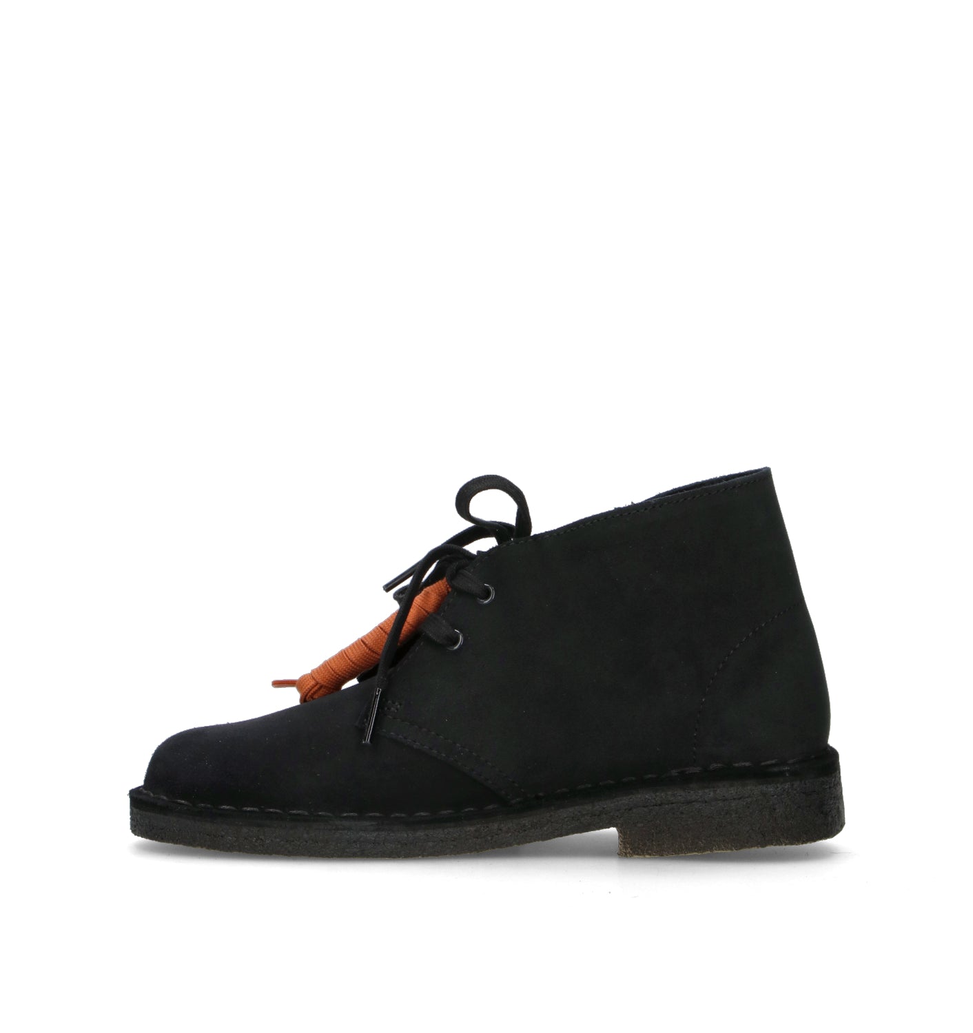 CLARKS ORIGINALS DESERT BOOT Polacco donna nero in suede