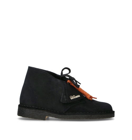 CLARKS ORIGINALS DESERT BOOT Polacco donna nero in suede