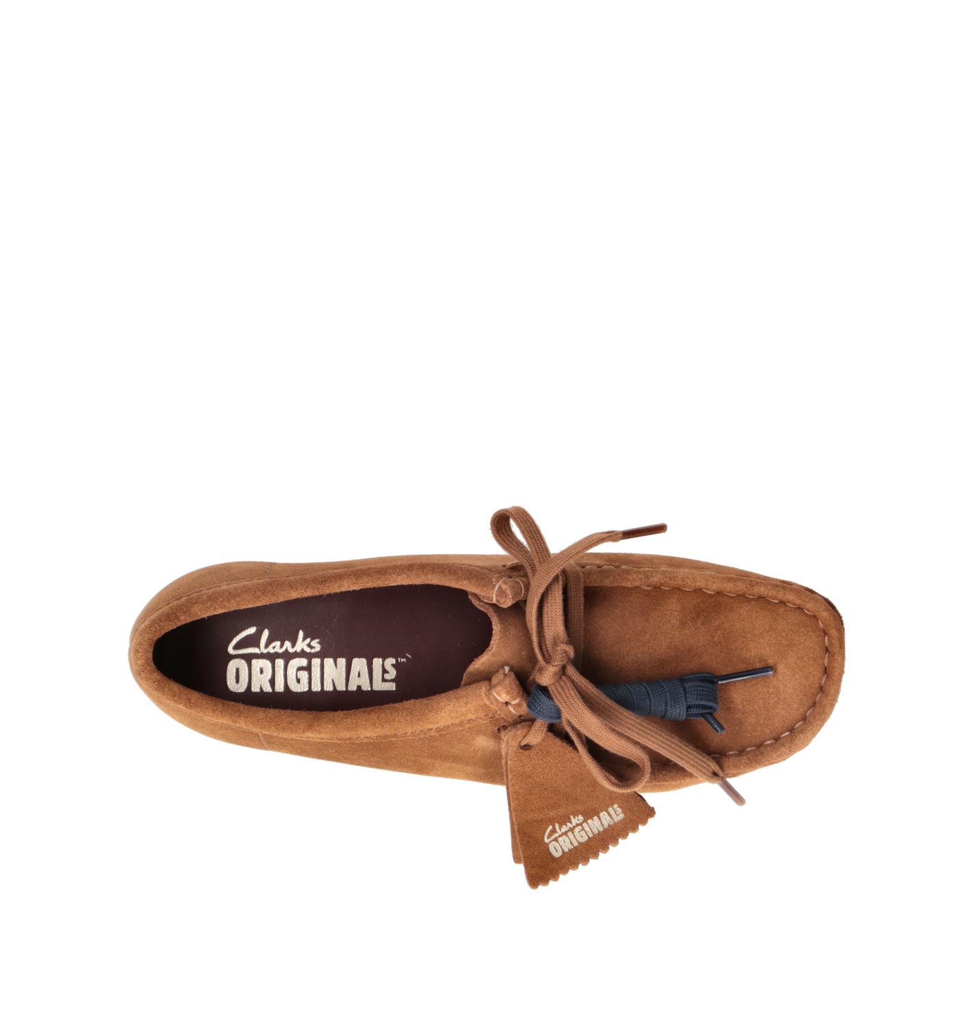 CLARKS ESSENTIALS WALLABEE Mocassino donna marrone in suede