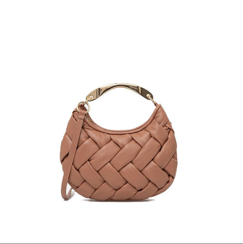 TWIN SET-SIMONA BARBIERI Borsa donna mocha mousse