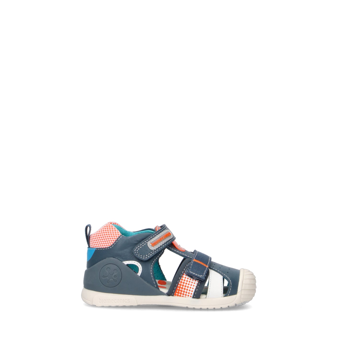 BIOMECANICS Sandalo bimbo blu in pelle