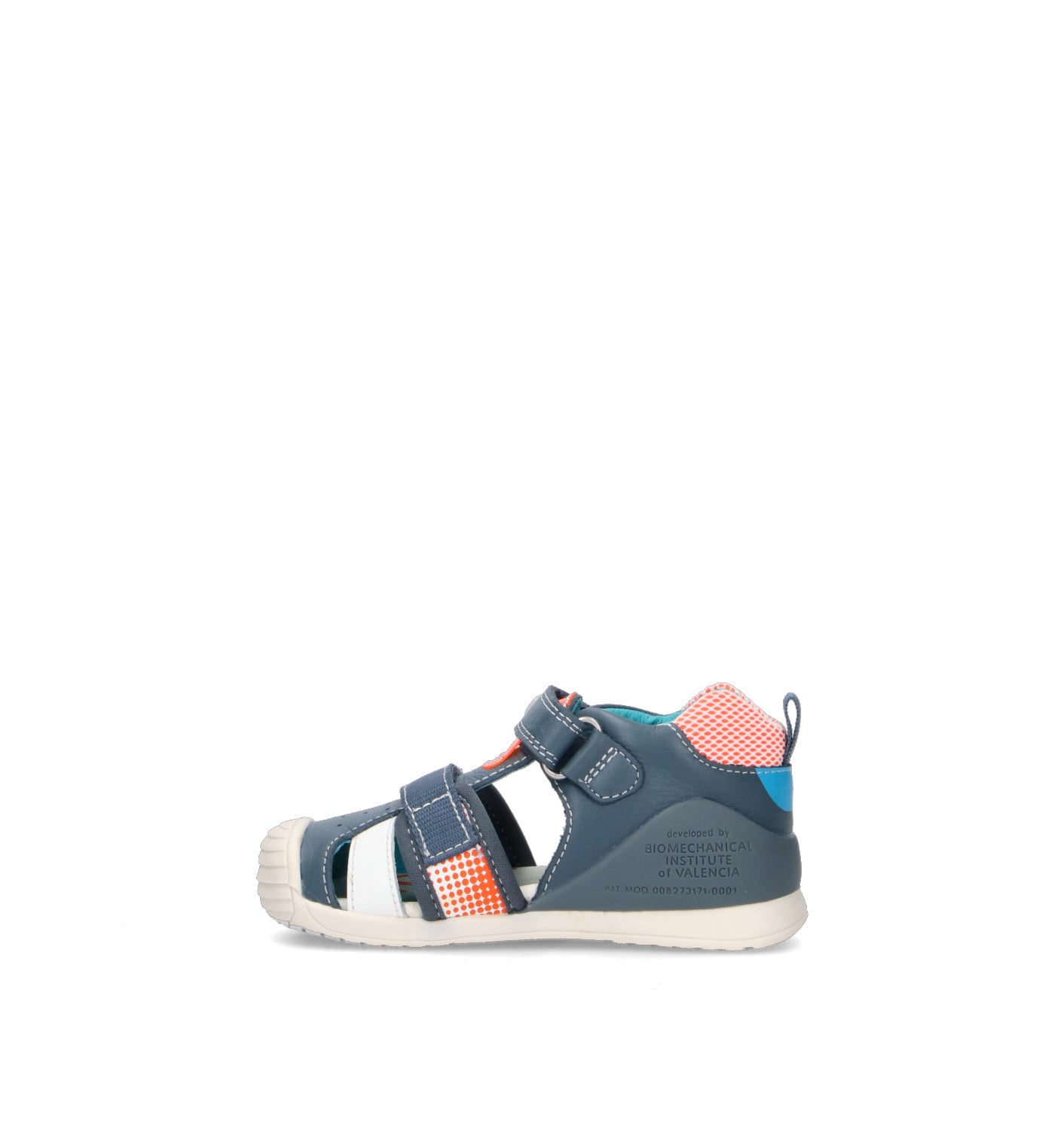 BIOMECANICS Sandalo bimbo blu in pelle