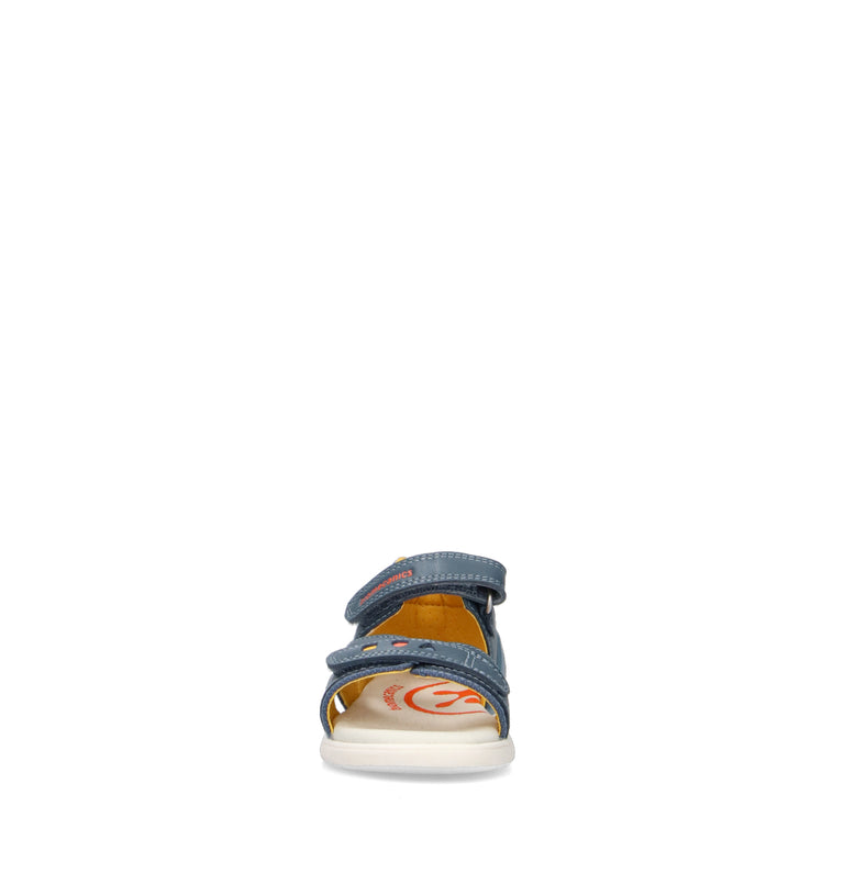 BIOMECANICS Sandalo bimbo blu in pelle