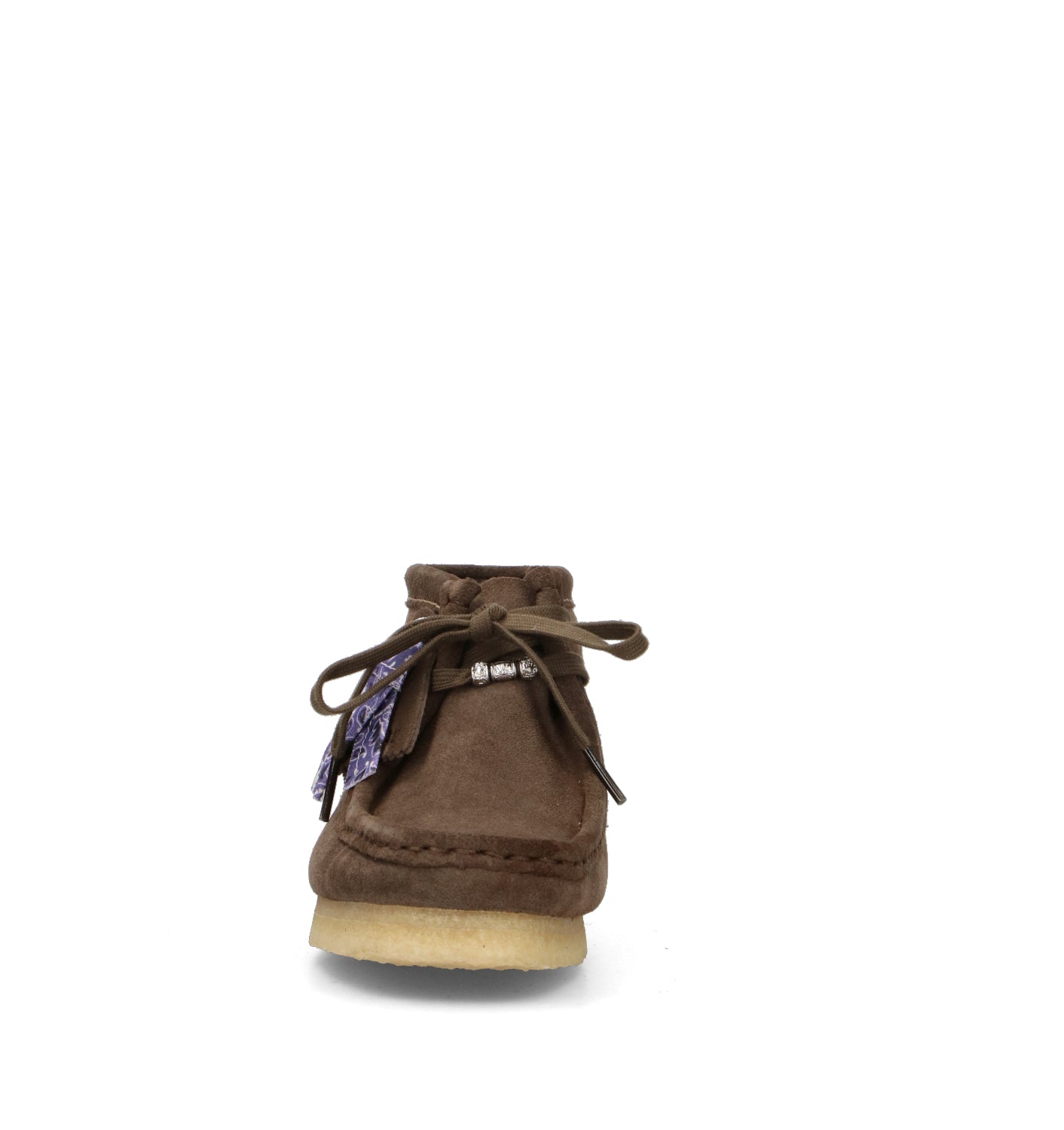 CLARKS ORIGINALS WALLABEE BOOT Polacco donna oliva in suede