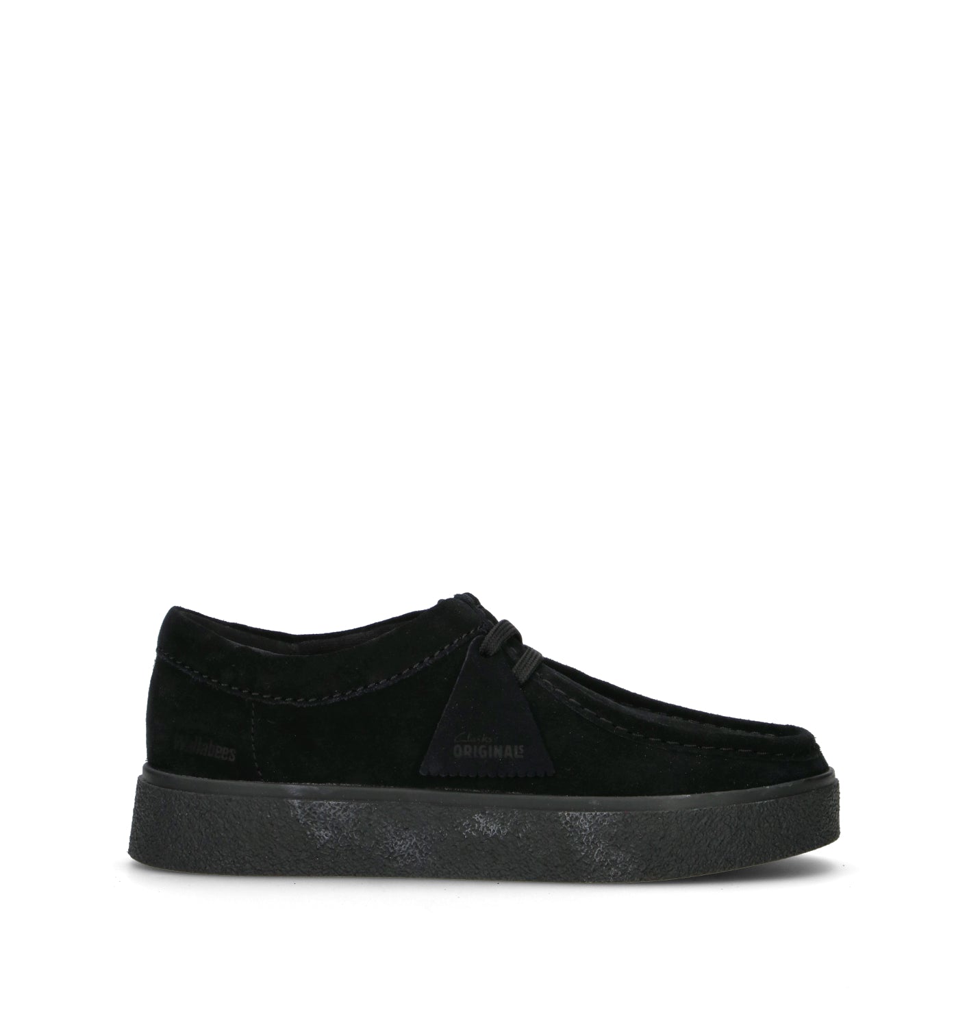 CLARKS EVO BOXBEE WALLA Mocassino uomo nero in suede