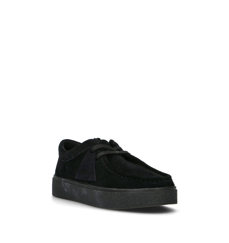 CLARKS EVO BOXBEE WALLA Mocassino uomo nero in suede