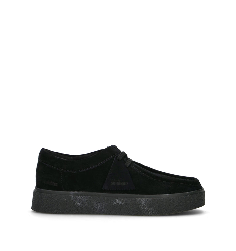CLARKS EVO BOXBEE WALLA Mocassino uomo nero in suede