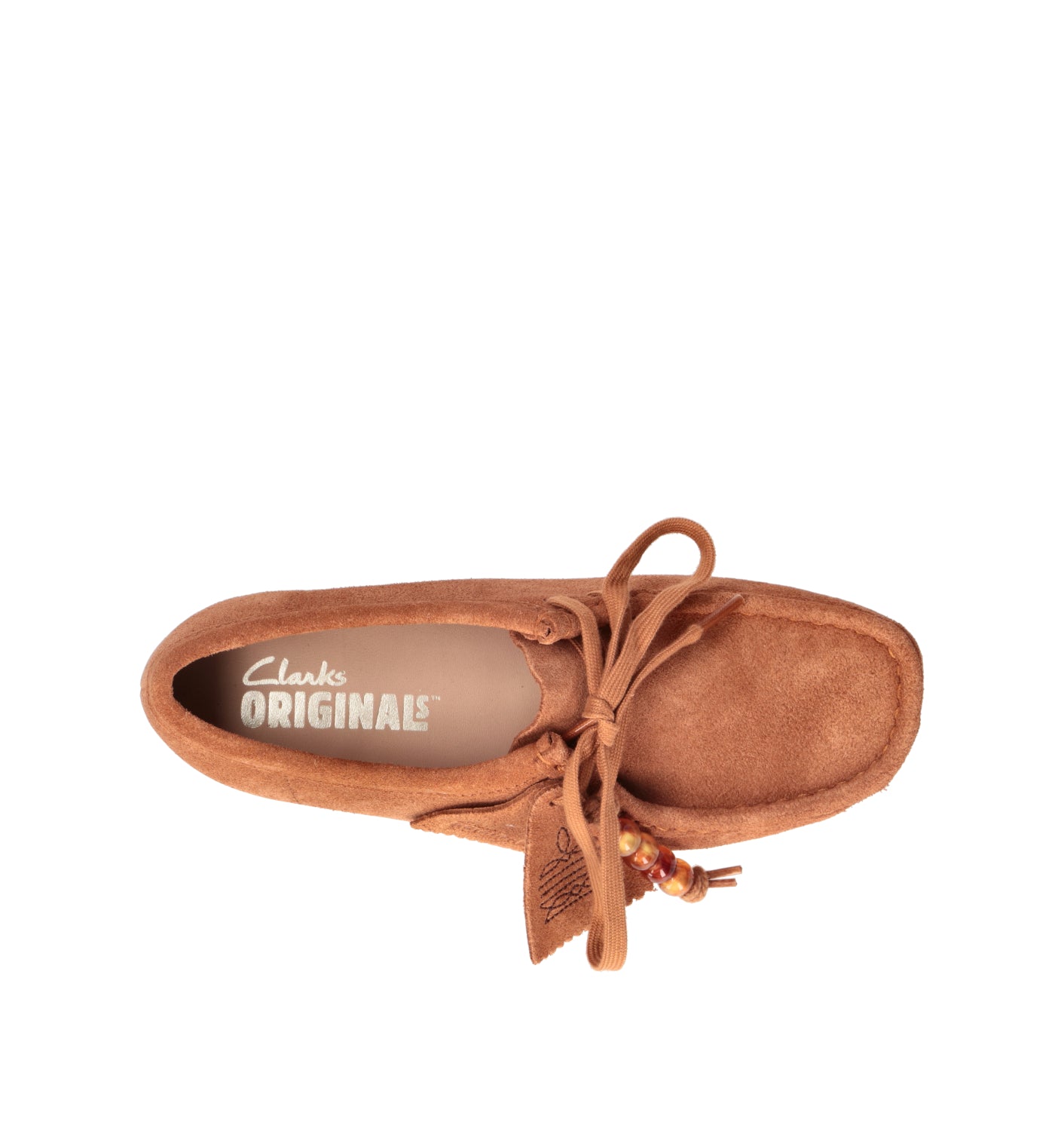 CLARKS ORIGINALS WALLABEE Mocassino donna marrone in suede