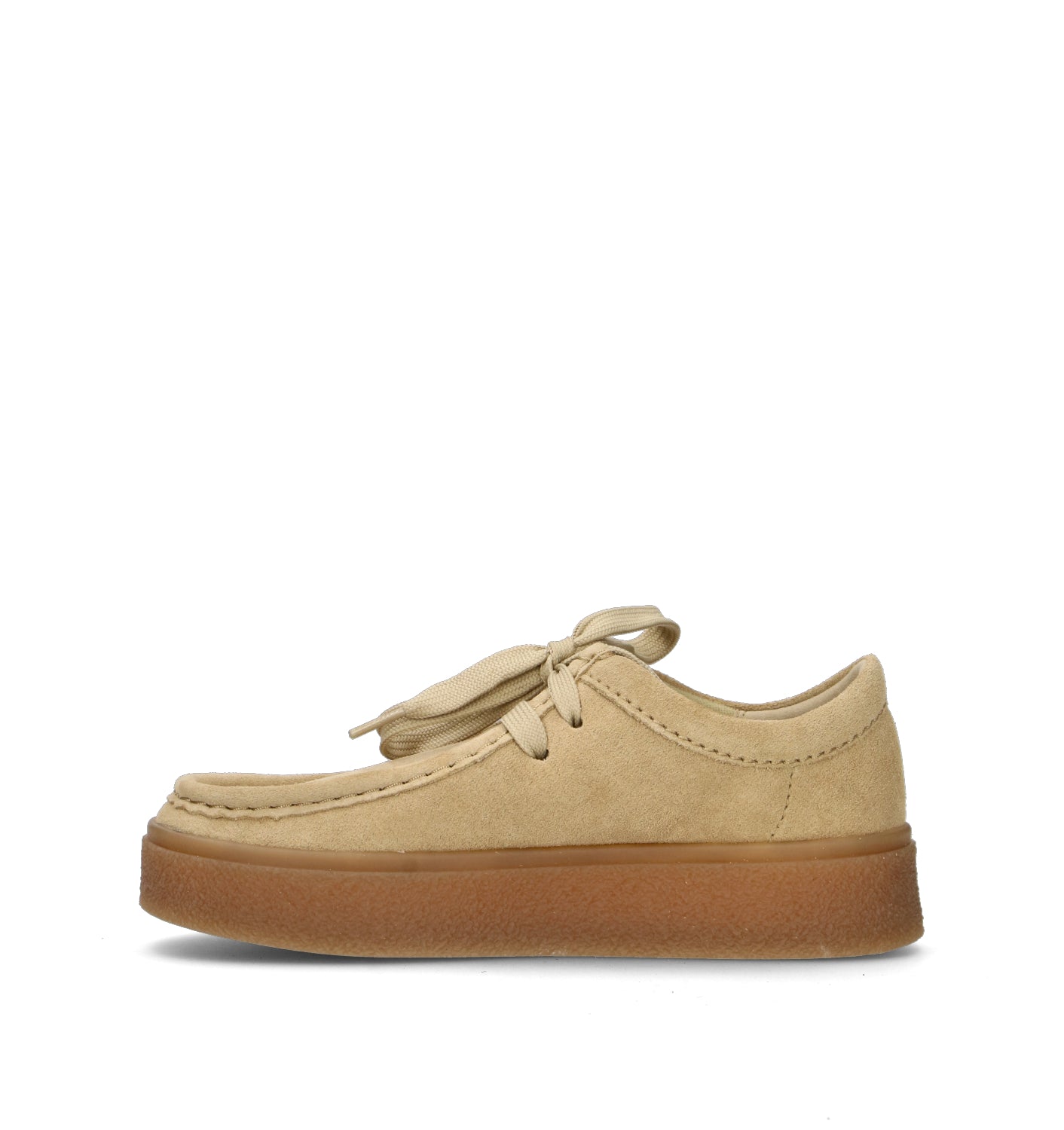 CLARKS BOXBEE WALLA Mocassino donna beige in suede