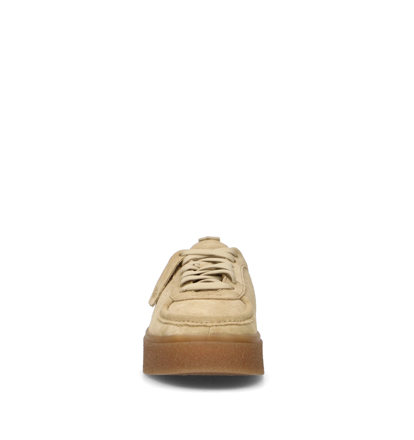 CLARKS EVO BOXBEE LACE Sneaker donna beige in suede