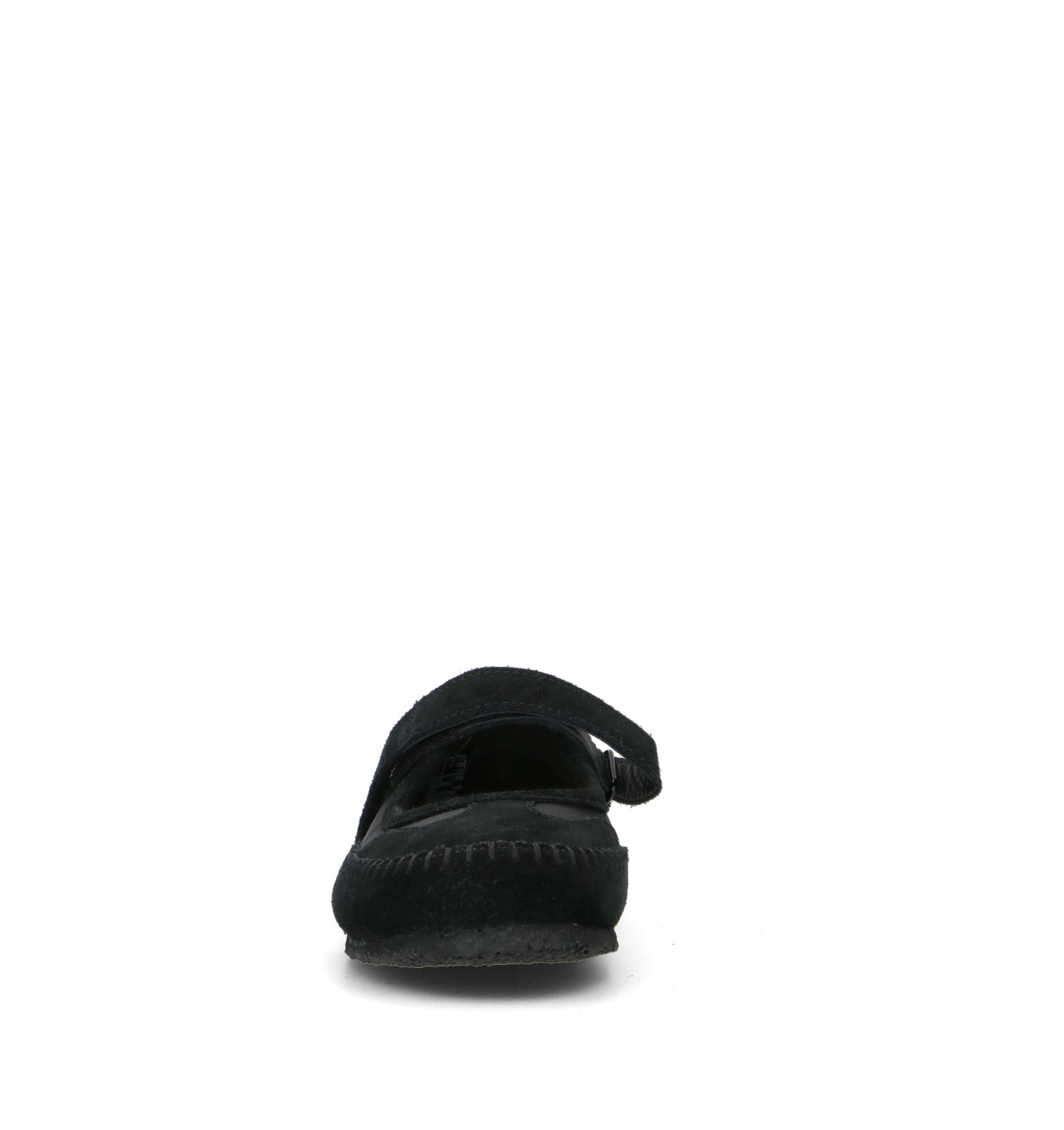 CLARKS EVO TOR LOW BAR Ballerina donna nera in suede