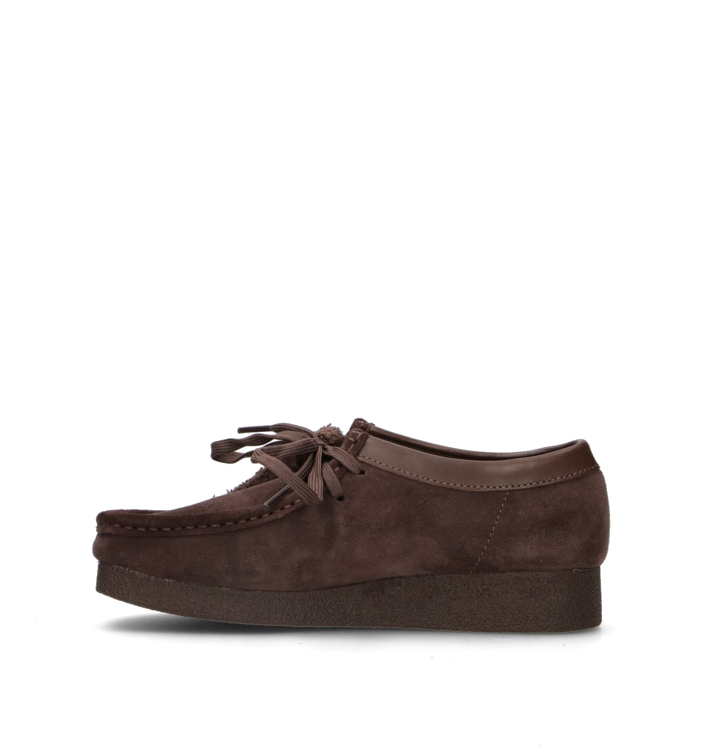 CLARKS EVO WALLABEE EVOSH Mocassino donna marrone in suede
