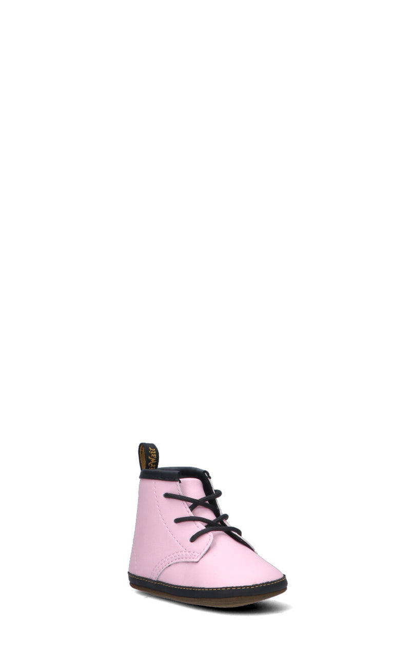 DR. MARTENS Polacco bimba rosa in pelle