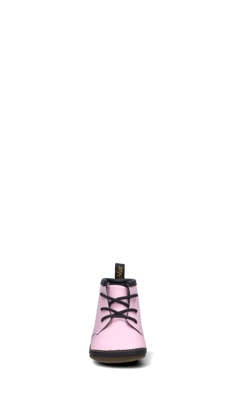 DR. MARTENS Polacco bimba rosa in pelle