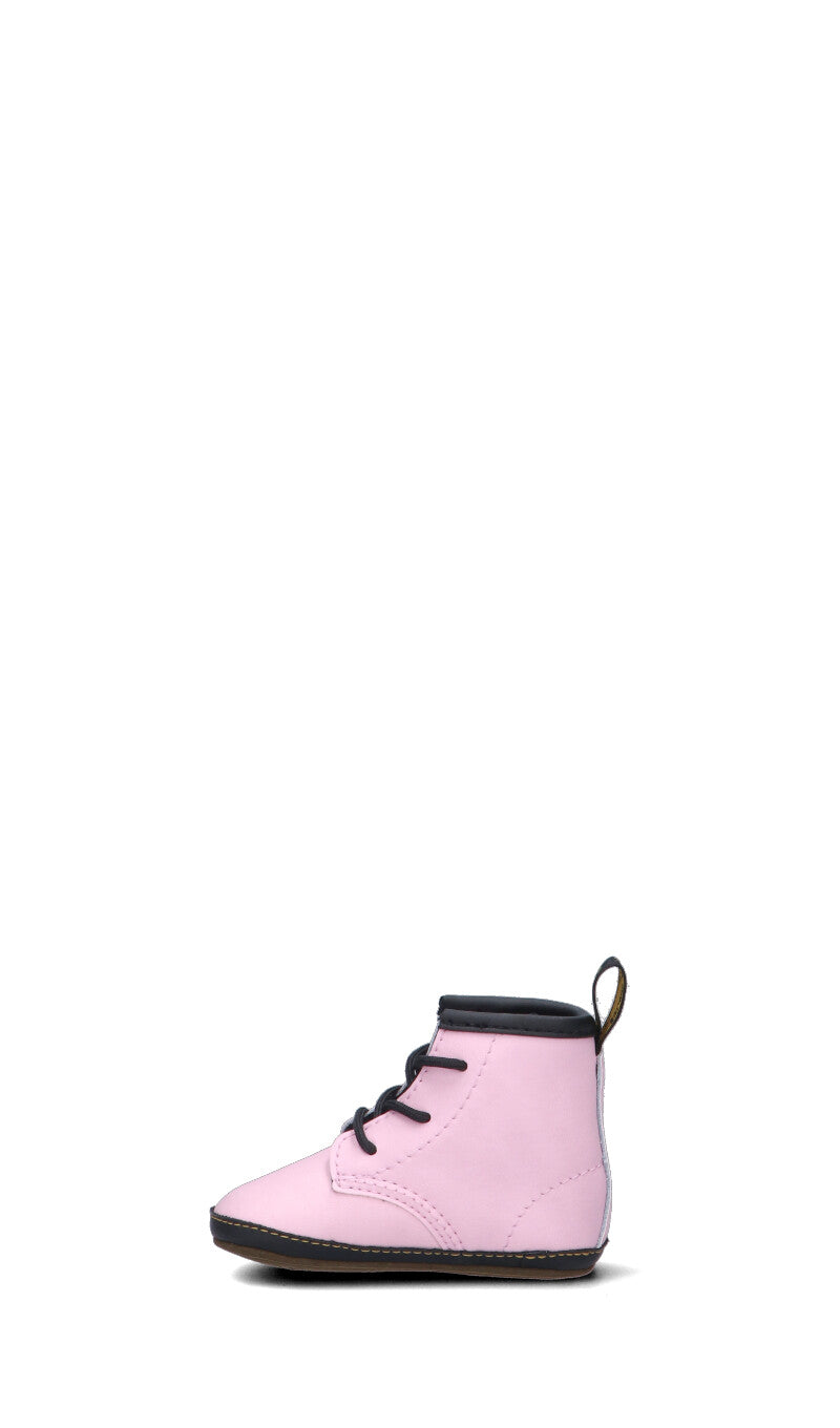 DR. MARTENS Polacco bimba rosa in pelle