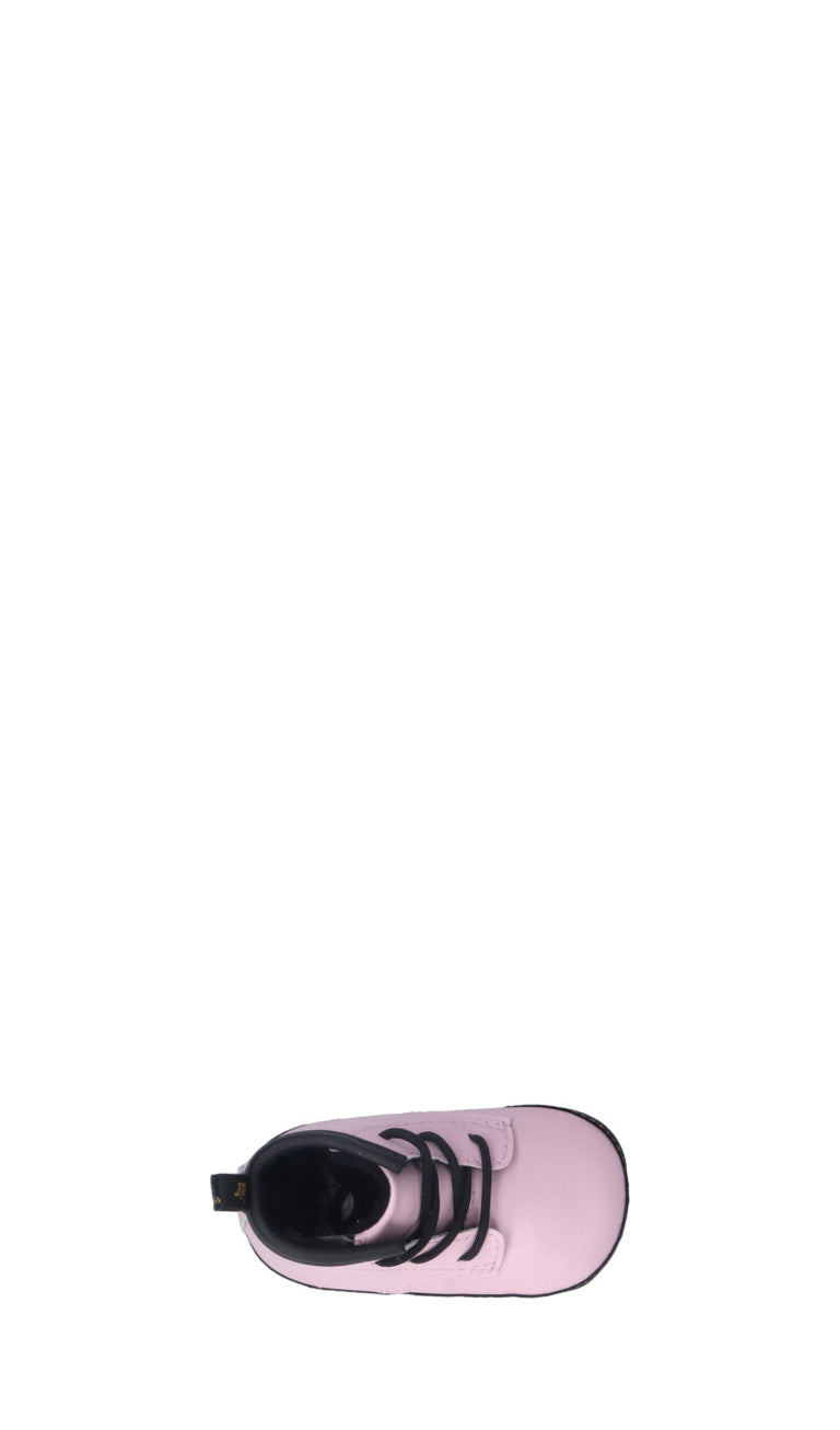 DR. MARTENS Polacco bimba rosa in pelle