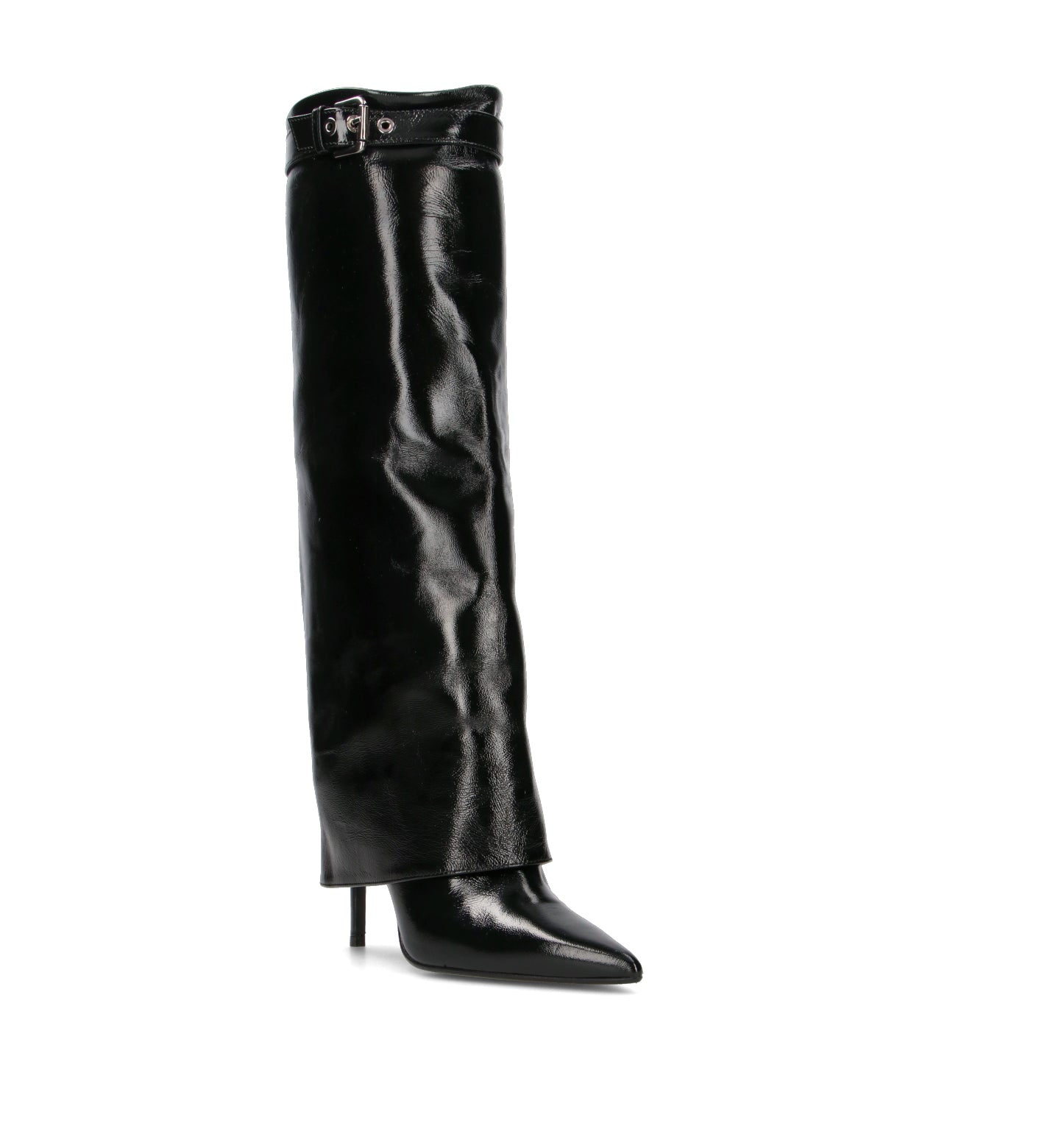 CHANTAL 1962 Stivale donna nero in pelle