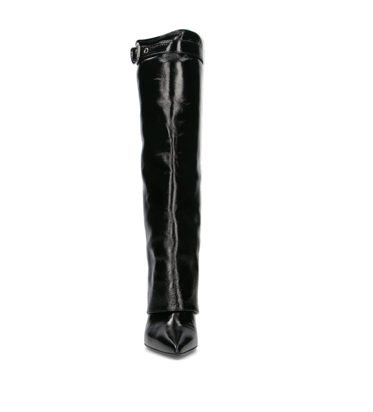 CHANTAL 1962 Stivale donna nero in pelle