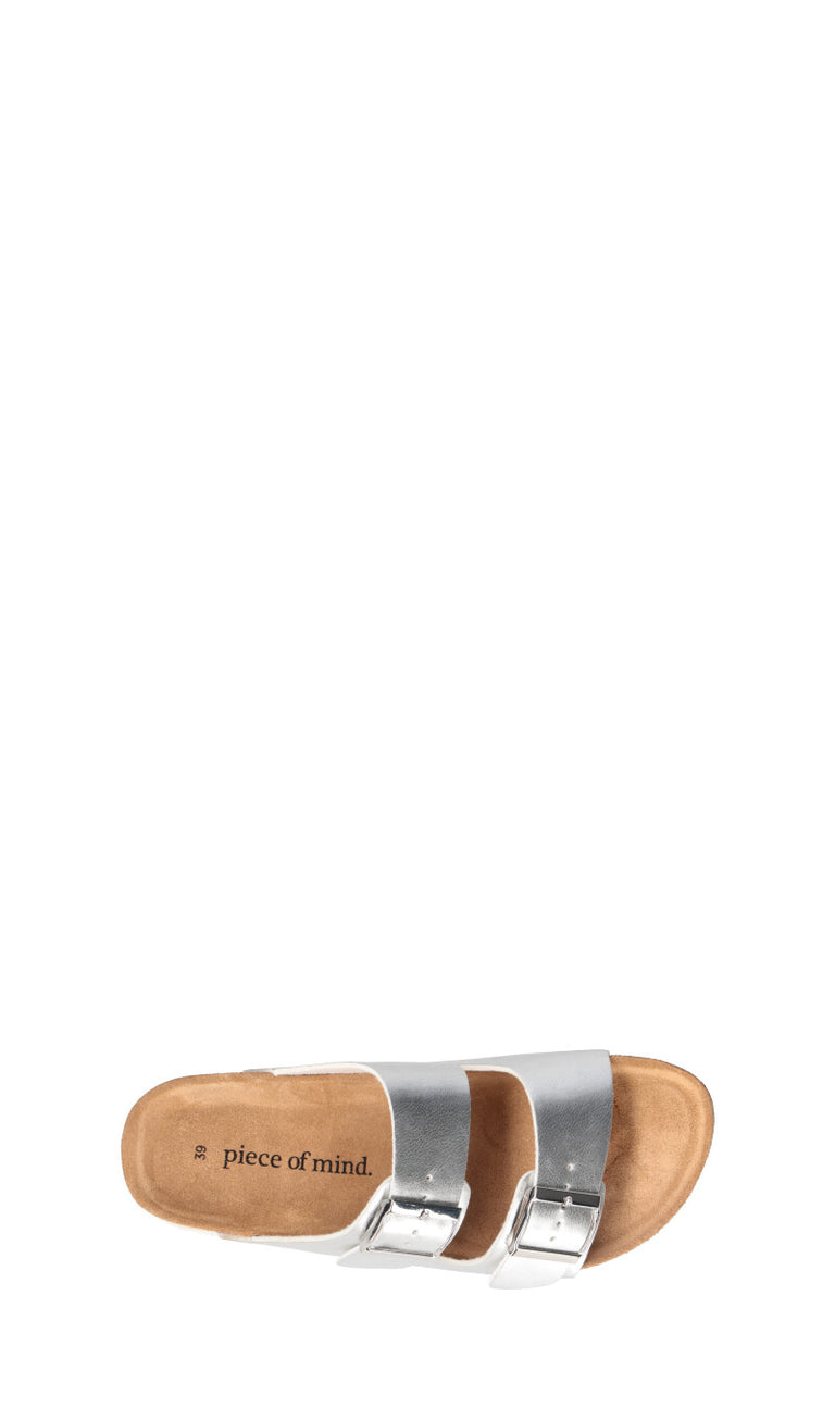 JANE KLAIN Ciabatta donna argento