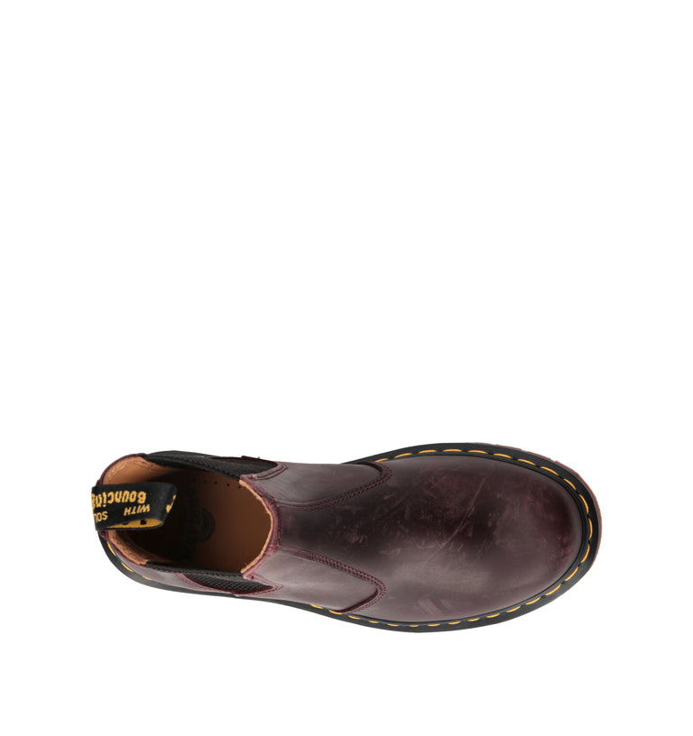 DR. MARTENS 2976 YS Beatles uomo bordeaux in pelle